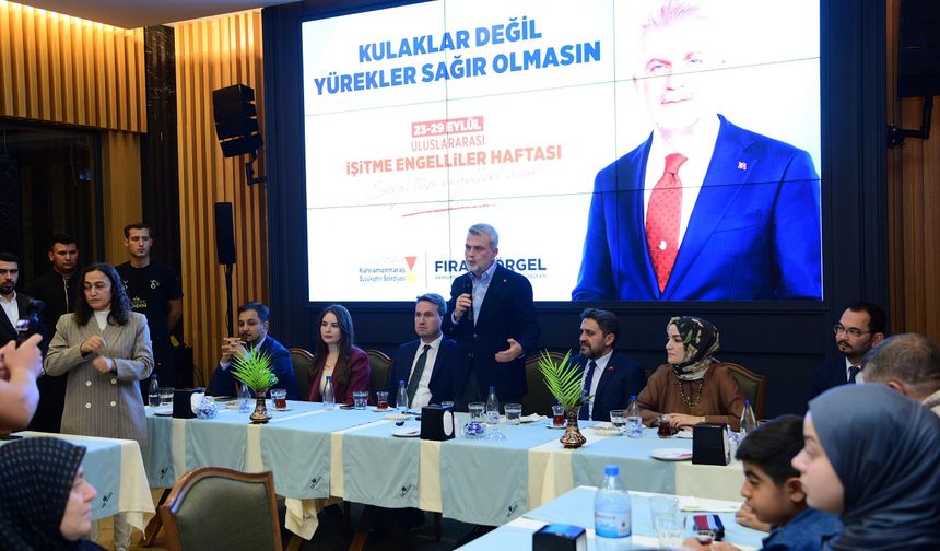 Başkan Görgel’den İşitme Engelliler Haftası’nda Anlamlı Buluşma