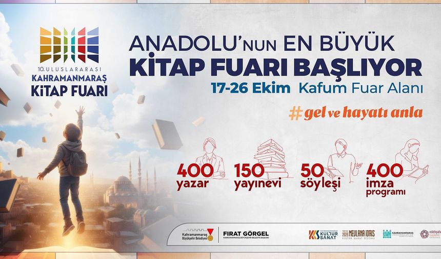 Kahramanmaraş’ta Kitap Tutkunları 10. Uluslararası Fuar İçin Hazırlanıyor