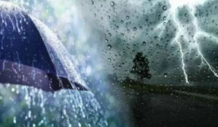 Meteoroloji'den 'Kuvvetli Yağış' Uyarısı! Marmara ve Ege'de Sağanak Alarmı