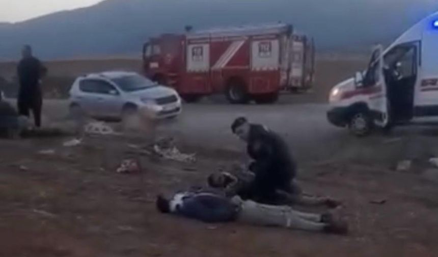 Kahramanmaraş’ta İşçileri Taşıyan Minibüs Devrildi: 2 Ölü, 7 Yaralı