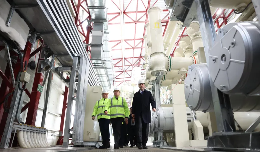 Bakan Bayraktar'dan Akkuyu Nükleer Santrali'ne İnceleme