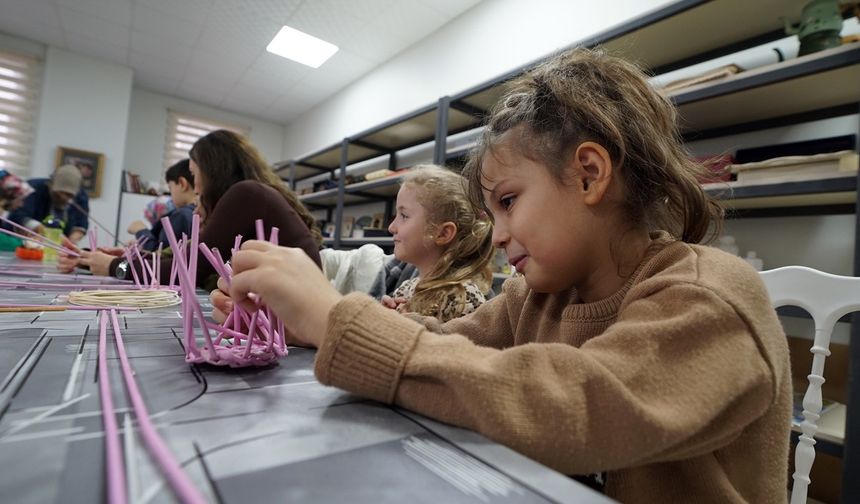 Anne Eli ve Çocukların Hayali Büyükşehir’in Atölyesinde Buluştu