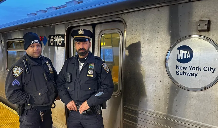 Queens Metrosunun Başında Bir Türk... NYPD'li Teğmen Ali Hammutoğlu'ndan Gençlere Çağrı