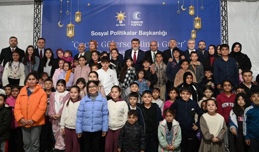 Başkan Görgel, Çocukların Bayram Sevincine Ortak Oldu