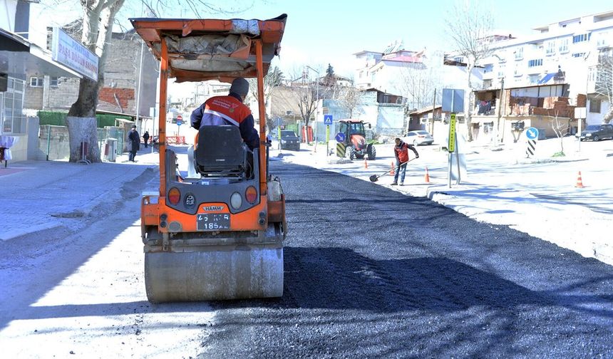 Dulkadiroğlu’nda Sürüş Konforu İçin Asfalt Seferberliği