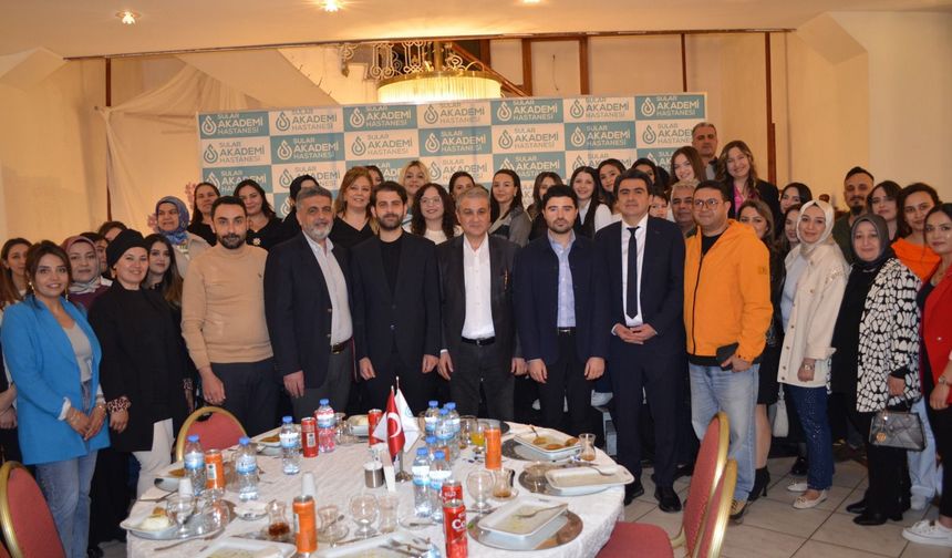 Sular Akademi Hastanesi çalışanları iftar sofrasında buluştu