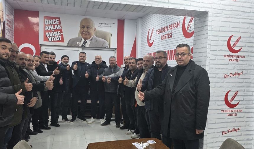 Yeniden Refah Partisi’nden Kahramanmaraş’ta Güç Gösterisi: Katılımlar Sürüyor