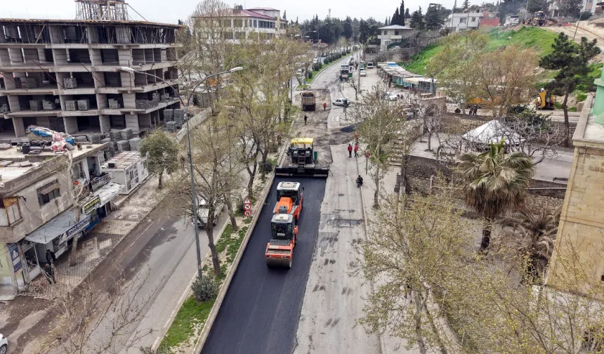 Büyükşehir, Sait Zarifoğlu Bulvarı’nda Ulaşım Konforunu Artırıyor