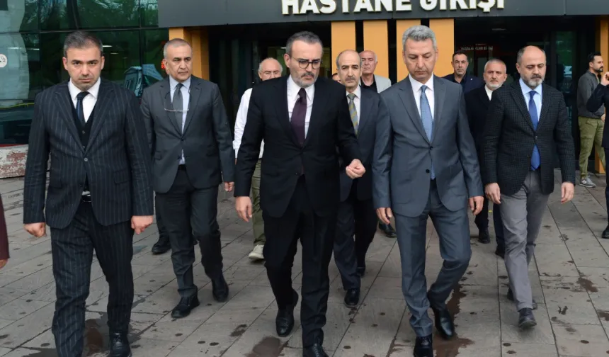 Mahir Ünal’dan, KSÜ Tıp Fakültesi Hastanesi’ne Ziyaret