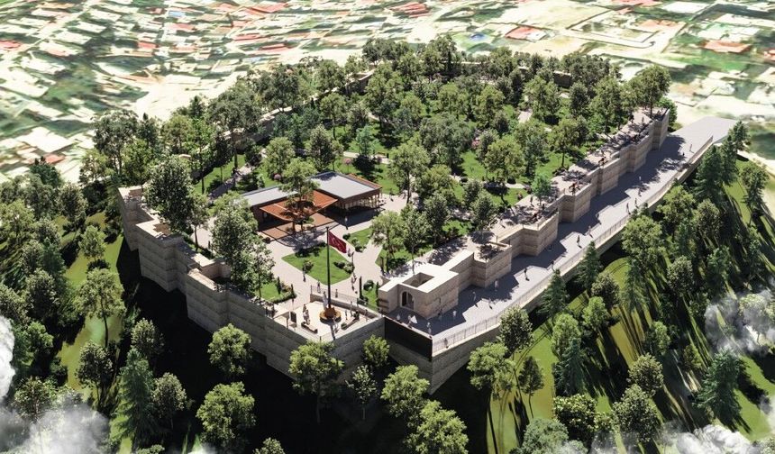 Kahramanmaraş Kalesi’nde Restorasyon Çalışmaları Tüm Hızıyla Sürüyor