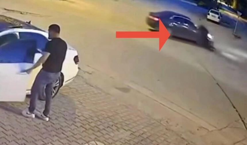 Kahramanmaraş'ta 16 Yaşındaki Çocuğun Ağır Yaralandığı Kaza Kamerada