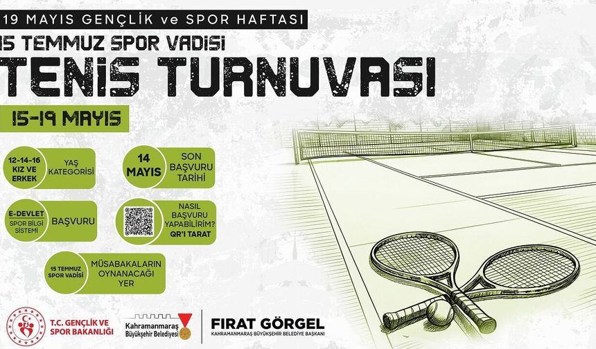 Minik Raketler 19 Mayıs Coşkusunu Kortta Yaşayacak; Turnuvaya Başvurular Başladı