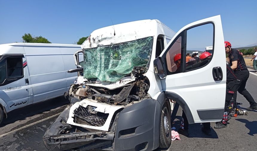 Kahramanmaraş'ta Trafik Kazası: 1 Yaralı