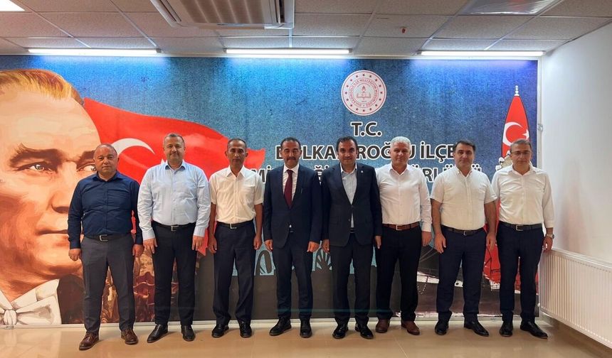 Eğitim Bir-Sen’den Yeni İlçe Milli Eğitim Müdürlerine Hayırlı Olsun Ziyareti