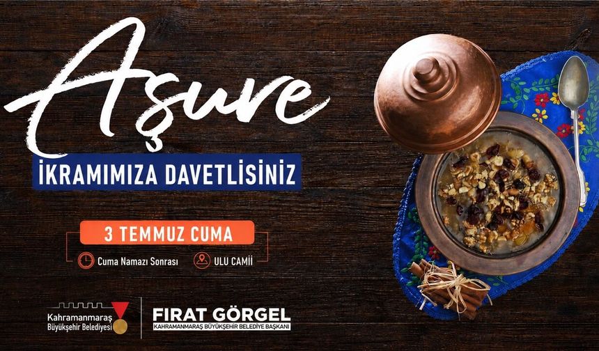 Büyükşehir’den Geleneksel Aşure İkramına Davet