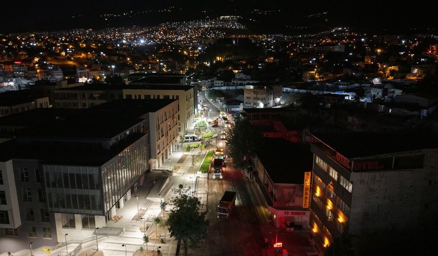 Büyükşehir, Şeyh Adil Caddesi’ni Baştan Sona Yenileniyor