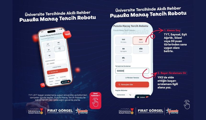 Büyükşehir’den Gençlere Üniversite Tercihinde Dijital Destek