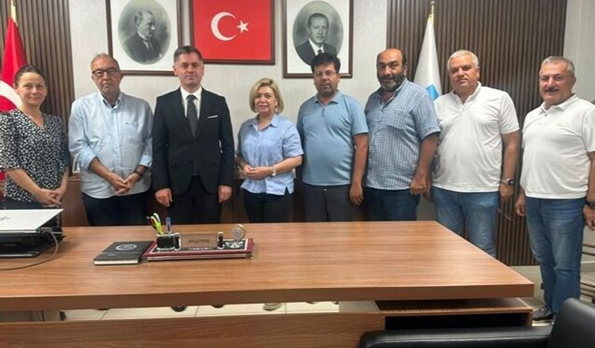 Kahramanmaraş Gazeteciler Cemiyeti'nden İŞKUR İl Müdürü Ali Güner'e Ziyaret