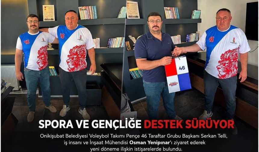 Pençe 46 Taraftar Grubu’ndan Osman Yenipınar’a Teşekkür Ziyareti