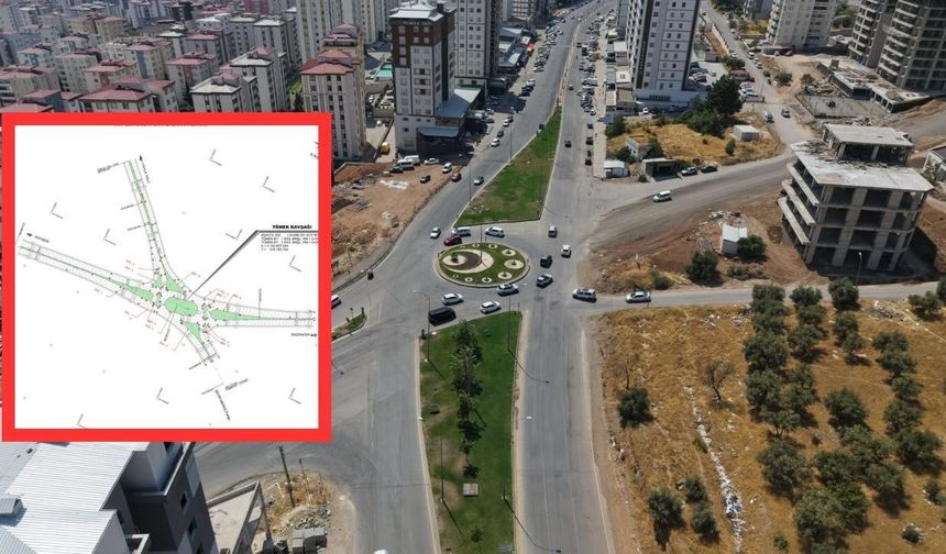 Kuzey Çevre Yolu’nda Düzenleme! Tömek Kavşağı’nda Çalışmalar Pazartesi Başlıyor