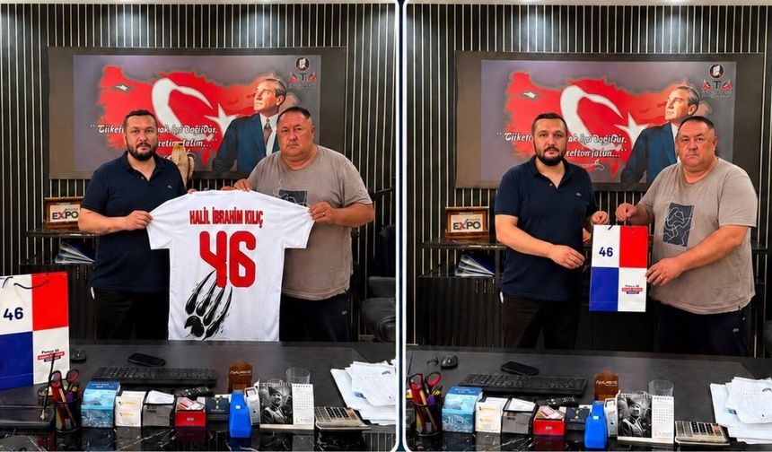 Pençe 46’dan İbrahim Kılıç’a Anlamlı Ziyaret