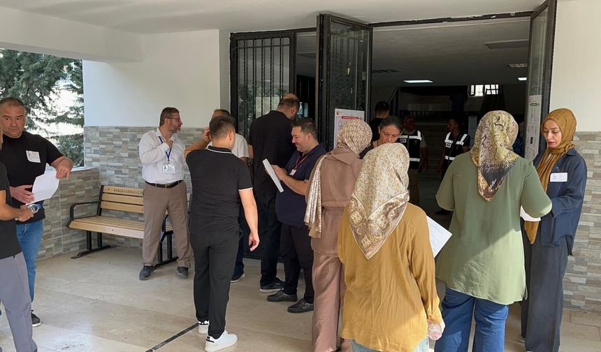 Kahramanmaraş'ta KPSS Heyecanı Yaşandı