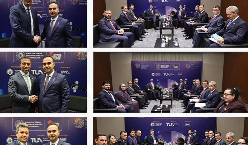 Bakan Kacır, IAC 2026 Kapsamında 5 Ülkenin Bakanlarıyla Görüştü
