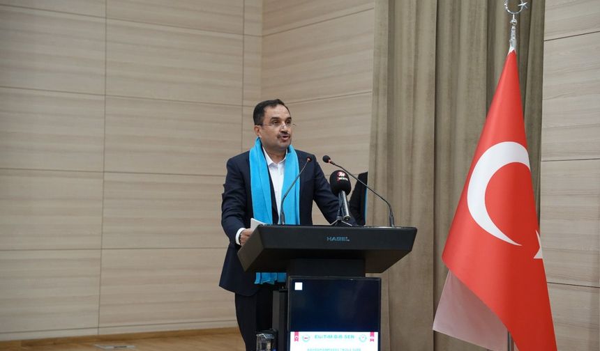 Başkan Çetin: Eğitim Çalışanlarının Ekonomik Şartları İyileştirilmeli