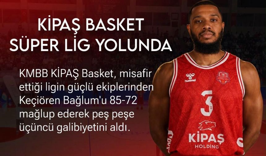 KİPAŞ İstiklal Basket Seriyi üç Maça Çıkardı Keçiören Bağlum’u 85-72 Devirdi