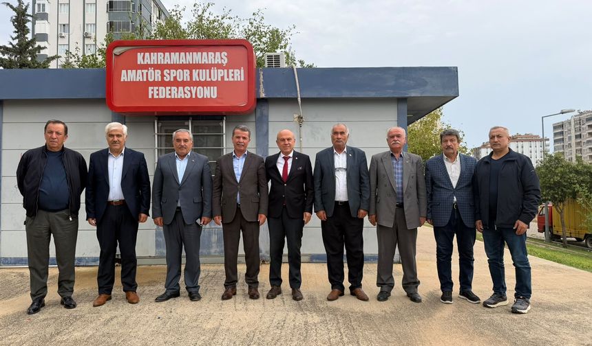 Osman Okumuş’tan Kahramanmaraş ASKF’ye Ziyaret