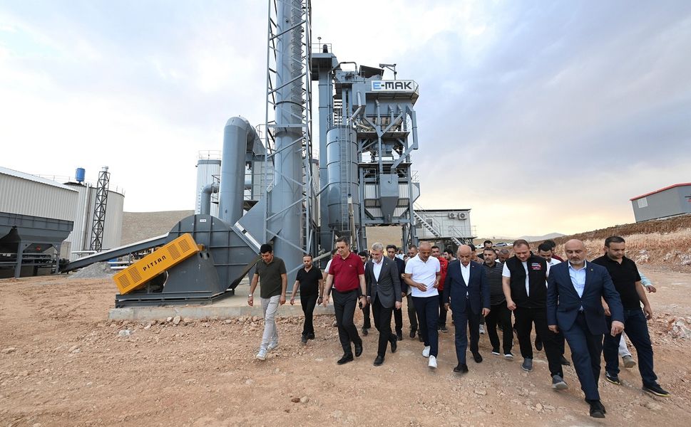 Kahramanmaraş’ta 700 Milyonluk Asfalt Tesisi Tamamlanıyor