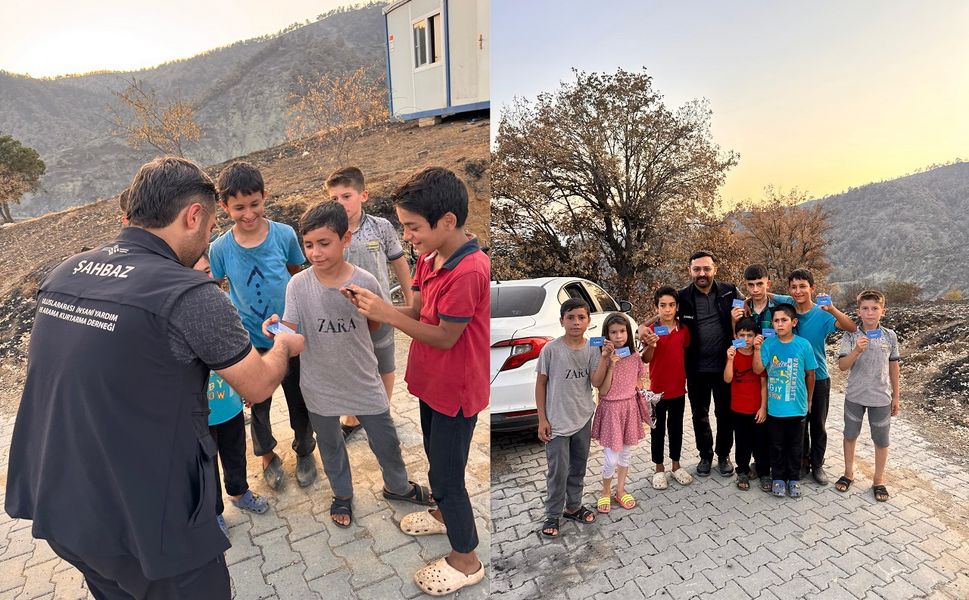 Mücahit ve Arkadaşlarına Blueland’dan Morel Desteği