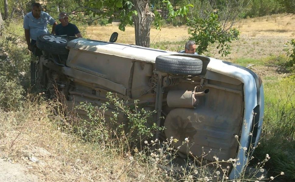 Kahramanmaraş’ta Otomobil Şarampole Yuvarlandı: 1 Yaralı