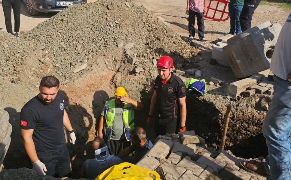 Kahramanmaraş’ta Altyapı Çalışmasında İşçi Göçük Altında Kaldı