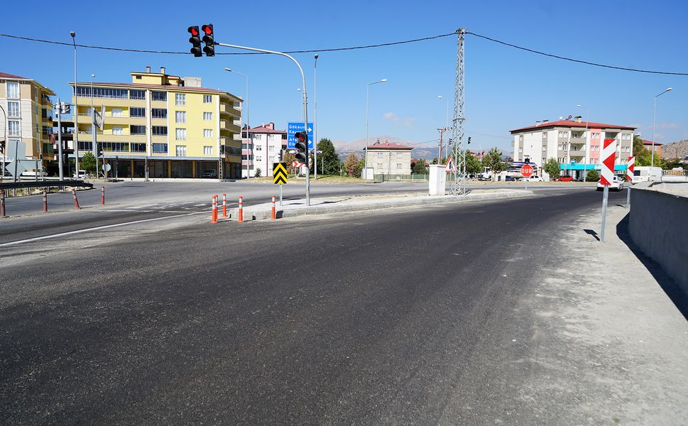 Göksun Kavşağı’nda Trafik Akışı Rahatladı