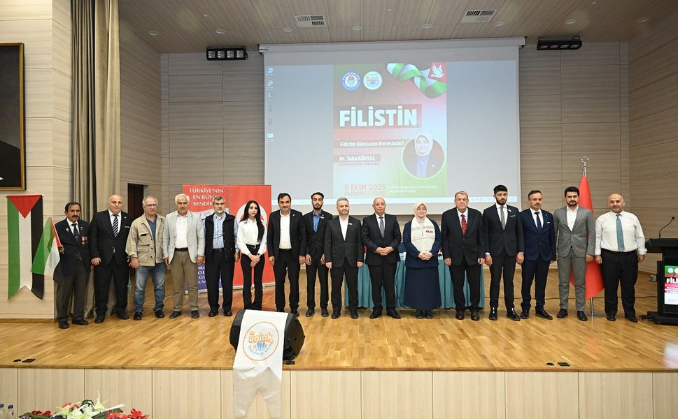 “Filistin Dünyanın Neresinde?” Konferansı KSÜ’de Gerçekleştirildi
