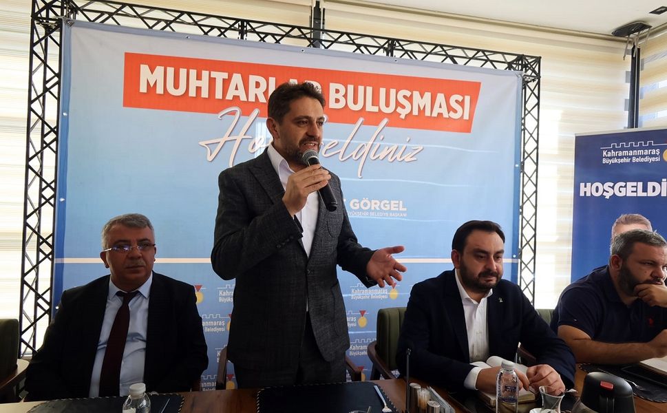 Pazarcık’ta Muhtarlarla Çözüm Odaklı Toplantı