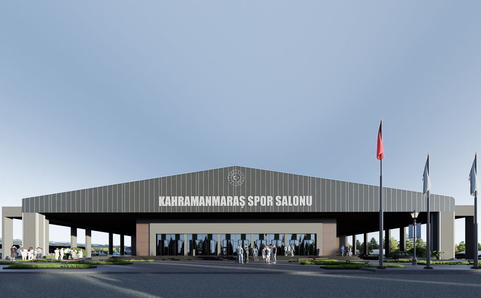 Kahramanmaraş'ta Kapalı Spor Salonu ve Tam Olimpik Yüzme Havuzu Geliyor