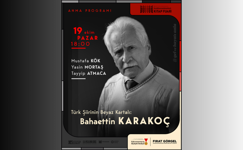Kahramanmaraş Kitap Fuarı’nda Edebiyat Dolu Anma Günü