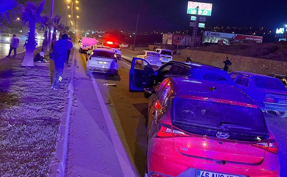 Kahramanmaraş’ta Zincirleme Kaza: 5 Yaralı