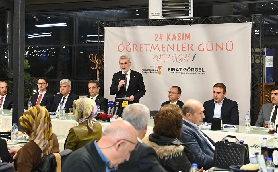 Başkan Fırat Görgel; “Öğretmenlerimiz Bu Milletin Kaderini Değiştiren Kahramanlardır”