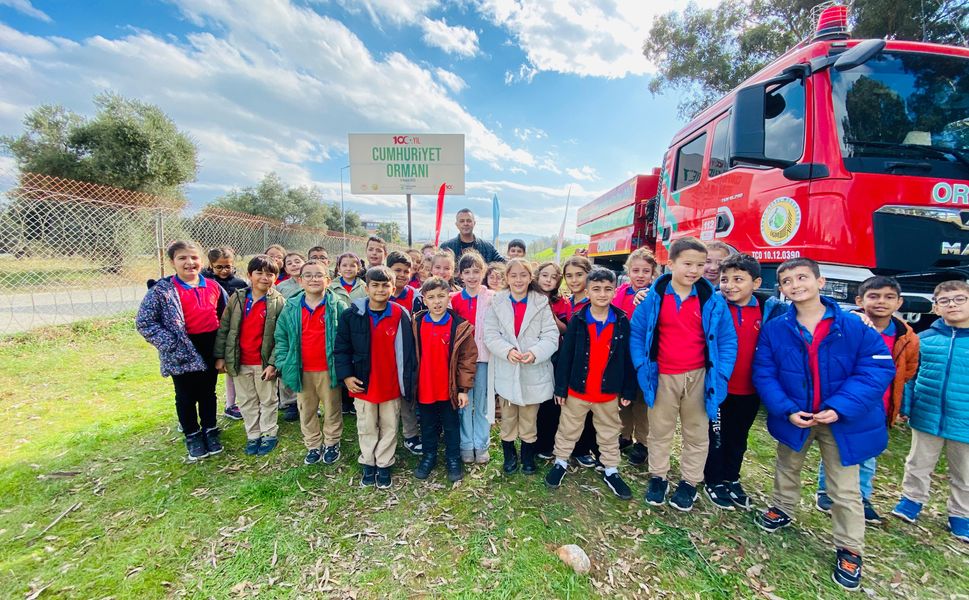 Aydınlı Minik Öğrencilerden Elbistan’a Gönül Köprüsü