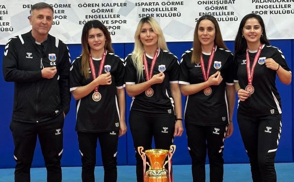 Büyükşehir’in Kadın Goalball Takımı 1. Lig Şampiyonu