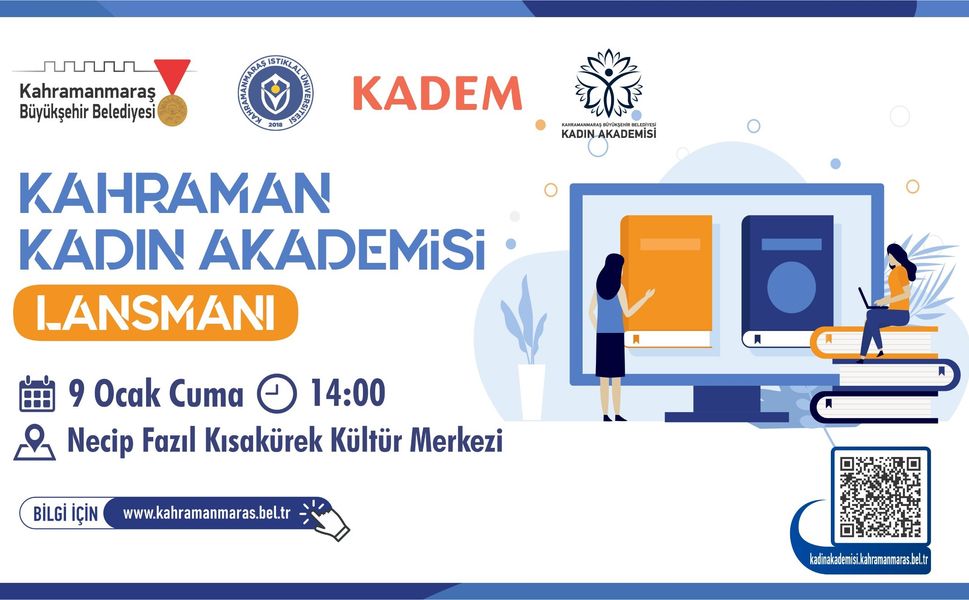 Kahramanmaraş’ta Kadınlara Güç Katan Adım; “Kahraman Kadın Akademisi” Tanıtılıyor