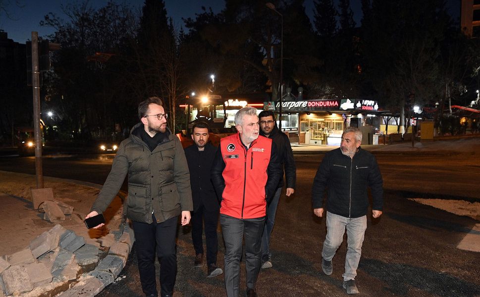 Dulkadiroğlu Zübeyde Hanım Bulvarı’nda Altyapı Tamam, Asfalt Başladı