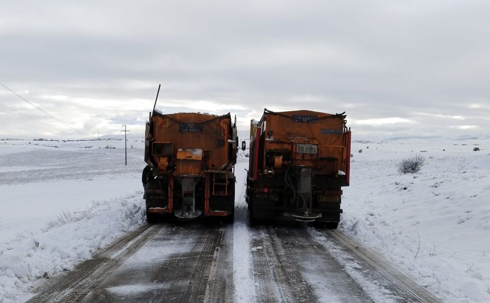 Büyükşehir, Şehirde Kar Mesaisini Sürdürüyor