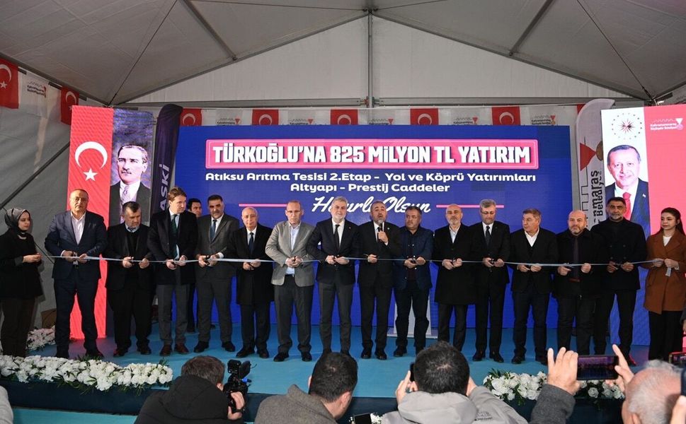 Büyükşehir’in Türkoğlu’ndaki 825 Milyonluk Dev Yatırımlarının Açılışı Gerçekleştirildi