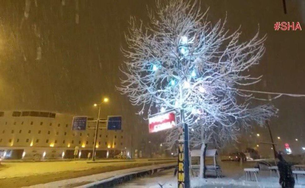 Kahramanmaraş’ın Kuzey İlçelerinde Kar Yağışı Başladı