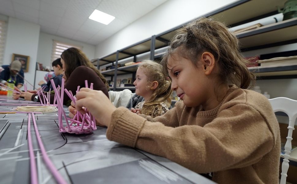 Anne Eli ve Çocukların Hayali Büyükşehir’in Atölyesinde Buluştu