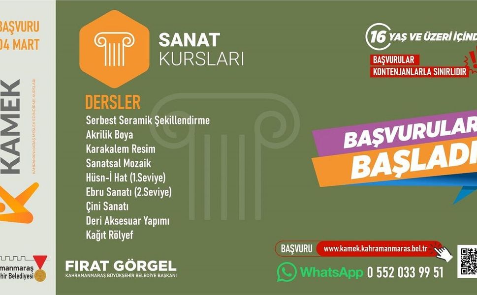 KAMEK’te Bahar Dönemi Başlıyor!